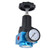 Air Pressure Regulator Miniature Pneumatic Reducing Valve Regulating Control GaugeQTYH‑08 G1/4