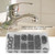 180pcs/box Rubber Grommet 8 Sizes Assortment Set for Protect Wire Cable Hose