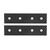 2PCS 4 Hole Connecting Plates Aluminum Alloy Flat Straight Brackets Metal Fastener Accessories 4040