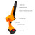 6in Cordless Electric Chainsaw Rechargeable Mini Wood Cutter Portable One-Hand Woodworking-Saw for Gardening Pruning Trimming