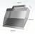 Stainless Steel Plastering Trowel Efficient Wall Plastering Tool Mortar Spreader for Office Buildings Interior Wall Renovation and Decorations