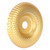 Steel Woodworking Grinding Wheel Shaping Disc Power Tool Accessories Hardware PartsGolden  Curved Root Carving Disc E1-531