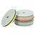 11pcs 4-inch Diamond Wet Polishing Pads Grinding Disc + 1pc Backing Pad for Granite Marble Stone Ceramic Tile Concrete