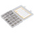 1220Pcs 304 Stainless Steel Hex Socket Screw Nut Washer Kit Strong Wear Resistance M2 M3 M4 M5 Fasteners