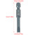 10pcs 1/4inch Hex Shank 50mm S2 Alloy Steel Slotted Screwdriver Bits Set H6.3*50*SL5mm