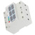 3 Phase DIN Rail Voltmeter Ammeter Adjustable Overvoltage Undervoltage Overcurrent Protector 63A AC390‑500V