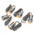 5Pcs Metal Inductive Switch Proximity Limit Sensor NPN 3‑Wire Normally Open LJ30A3‑10‑Z/BX