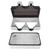 Waterproof Socket Box 2‑Bits IP66 Waterproof Multifunctional Junction Enclosure 86 Type