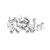 200pcs Professional Aluminum Rivet Nut Threaded Insert Nut Fastener Accessory M6
