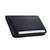 Portable Professional Business Portfolio Padfolio Folder Document Case Organizer A5 PU Leather Zippered Closure with Calculator Card Holder Memo Note Writing Pad
