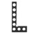 90 Degree Positioning Squares Right Angle Ruler Woodworking Tools Metric Ruler 0-100mm Black