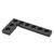 90 Degree Positioning Squares Right Angle Ruler Woodworking Tools Metric Ruler 0-100mm Black