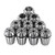 10pcs/set ER20 High Precision Spring Steel Collet Set CNC Milling Lathe Tool