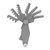 T Thread Gauge Thread Whitworth Screw Pitch Gage Pitch Cutting Gauge Measuring Tool (29 Degree)