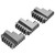 3 Pcs K11-100 Internal Jaw 4in Chuck 20CrMnTi High Strength Long Service life Chuck Jaw