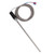 M12 Probe Thermocouple PT100 Stainless Steel Temperature Sensor Probe 200mm 0-400°C3m