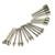 20 Pcs Grinding Bit Set 1/8in Shank 1/4in Drilling Diameter Rotary Grinding Burr for Woodworking Carving Chamfering