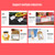 Niimbot White Blank Thermal Printing Paper Roll for B21 Label Printer Barcode Price Size Name Label Paper Waterproof Oil-Proof Tear Resistant 40*20mm 320sheets/roll for B3S/B11 Thermal Printer for Home Organizer Supermarket Warehouse