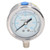 Pressure Gauge Stainless Steel Vibration Resistant Oil Manometer 1/4in NPT Bottom Connection 0‑6Mpa