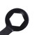 Washing Machine Wrench 5mm Thickness Chrome Vanadium Alloy Steel High Strength Wash Machine Disassembly Spanner Black