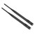 2Pcs Foldable Antenna ABS Wireless High Gain Antennas with SMA Female Thread Inner Pin