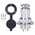 15Pcs Aviation Plug Connector Socket Round Flange Plate Metal Wire Adapter 15A  25mm