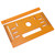 4in Cutting Machine Base Plate 90° Flat 45° Oblique Cutting Machine Bottom Board Woodworking Tools 28 X 15cm