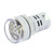 Round LED Digital Display Signal Ac Hertz Frequency Indicator Light AD16‑22DSH (white)