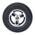 Wheelchair Wheel PU Wheel Alloy Steel Hub Anti Skid Walker Tire Replacement for Cart 7in