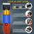 Carpet Trimmer Tufting Clippers Stepless Speed Carpet Shears with 2 Blades Low Noise Rug Tufting Trimmer Carpet Carving Clippers Rug Making Tool for Tufting Carpet Rug Clean 200W