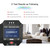 NJTY 90~120V US Plug Socket Outlet Tester Smart Socket Tester Digital Display LCD Socket Tester Circuit Polarity Detector Wall Plug Breaker Finder Leakage Test for Home Appliance Testing