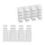 80Pcs Aluminum Heatsinks Module Cooling Radiator Board for Electronic Components Routers