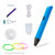 3D Printing Pen Apply with 1.75mm Filament ABS PLA Support Temperature Speed Adjustment Heat Dissipation with Indicator Light DIY for Teen Children and Adults Christmas Birthday Gift