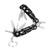 Multifunctional Folding Pliers Mini Multitool Keychain EDC Tool Manual Hardware Black