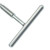 T Bar Dent Removal Kit Metal Labor Saving Dent Repair Puller with Plastic Puller Tabs for Automobile