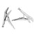 2Pcs Ground Mouth Straight Jaw Lock Vise Grip Clamp Locking Pliers Set Hand Tools