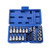 34Pcs E-Torx Sockets Bit Set Male Female E-torx Bits 3/8'' 5/16'' Drive Kit with Storage Box