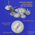 10pcs/set Diamond Cutting Wheels with 3mm Mandrel Diamond Cutting Discs Cut-off Wheel Blades Set Replacement for Dremel Rotary Tool with Storage Box