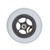 6in Electric Wheelchair Wheel Noiseless Aluminum Alloy Hub Rubber Inflatable Wheel Replacement