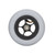 6in Electric Wheelchair Wheel Noiseless Aluminum Alloy Hub Rubber Inflatable Wheel Replacement