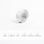 AIMO Thermal Printing Label Paper Roll for Q30 Label Maker Thermal Printer for Printing Adhesive Tag Waterproof Oil-Proof Barcode Price Name Blank 12mm*22mm White
