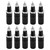 10Pcs M3 Terminal 4mm Banana Jack Socket Screw Panel Jack Terminal Plug for Electronic EquipmentBlack
