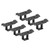 20Pcs Solar Panel Drain Clip Water Guide Buckle Drainage Clamp 35mm ABS for Outdoor