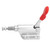 Galvanized Iron 10mm Range Push/Pull Quick Release Toggle Clamp 60kg Capacity