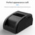 Thermal Receipt Printer USB BT Connection 60-80mm/s Desktop Thermal Printer for Win for Android for IOS System