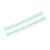 10 Pcs Loose Leaf Binding Spine 30 Hole Cuttable Wear Resistant PP Plastic 10mm Binding Comb for Student Office Green