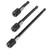 3Pcs Extension Rod Adapter 1/4in Hex Shank Quick Release Magnetic Chuck Screwdriver Bit Holder
