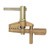 800A Grounding Brass Welding Clamp with Rubber Sleeve Great Electrical Conductivity Welding Earth Clamp 35mm