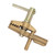 800A Grounding Brass Welding Clamp with Rubber Sleeve Great Electrical Conductivity Welding Earth Clamp 35mm