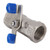 Full Port 3/8in NPT Ball Valve Female Thread DN10 1.6MPa Stainless Steel Butterfly Ball Valve 1000WOG